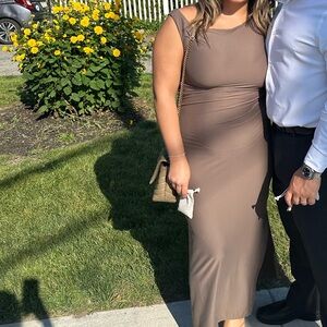 Wild Fable Brown Maxi Dress